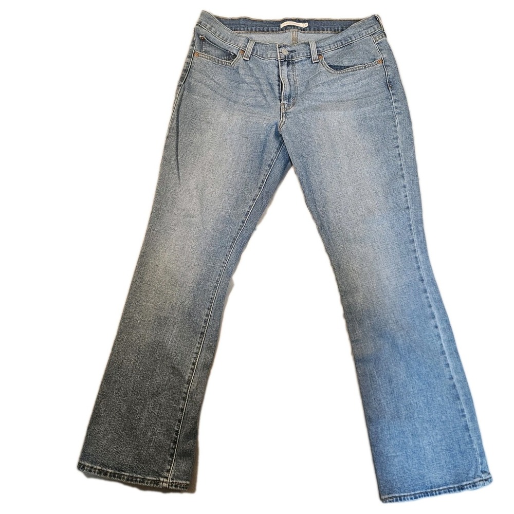 Levis 415 Relaxed Bootcut Jeans Womens 31x30 Light‎ Wash Mid Rise Denim